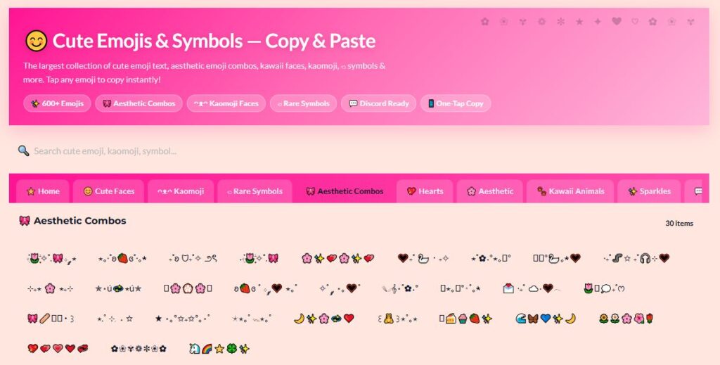 Letras Bonitas con Emojis para Copiar y Pegar — Más de 200 Combinaciones Gratis